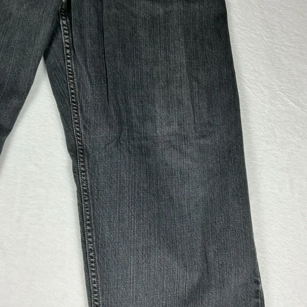 Levi’s SilverTab Baggy Jeans Men’s 36x30 Gray Baggy Y2K Skater Distressed Hem
